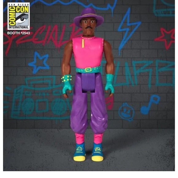 Super 7  BREAKIN' ReAction Figure 3 Pack Turbo Ozone Special K SDCC 2019 Sealed - Picture 5 of 9